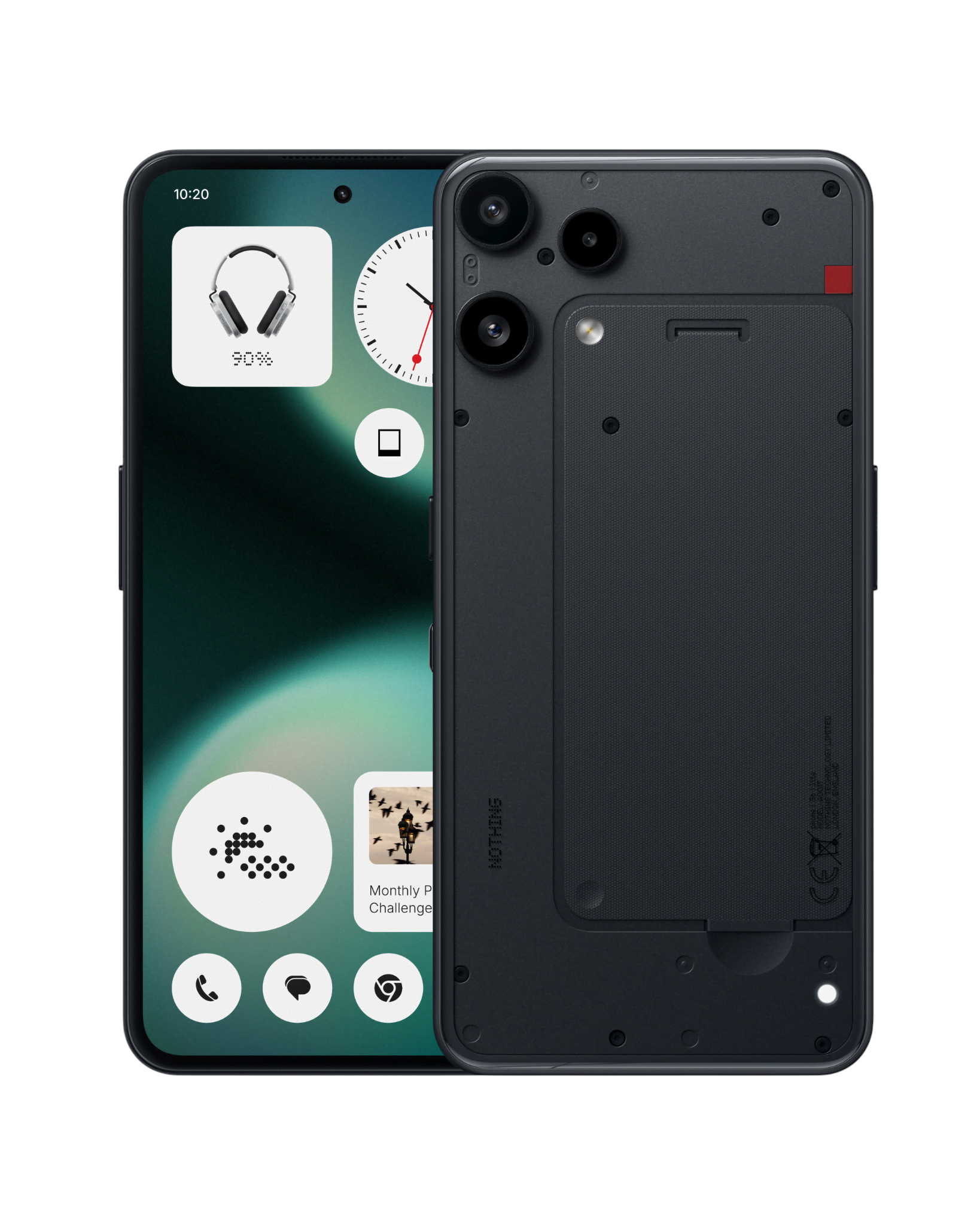 Nothing Phone (3a) Lite 128GB/8GB - Sort Mobiltelefon A10400247