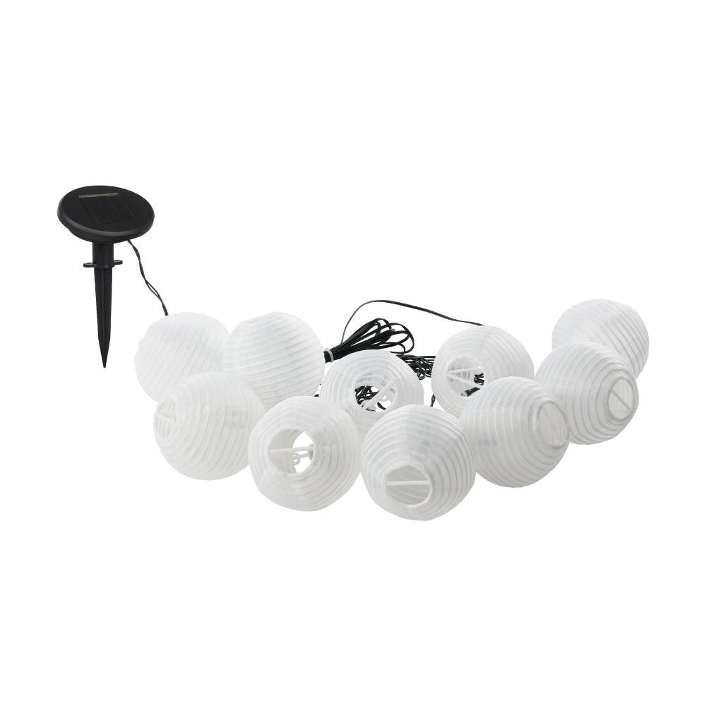 EGLO SOLCELLE LYSKÆDE 10L KUGLE HVID Lampe 48497