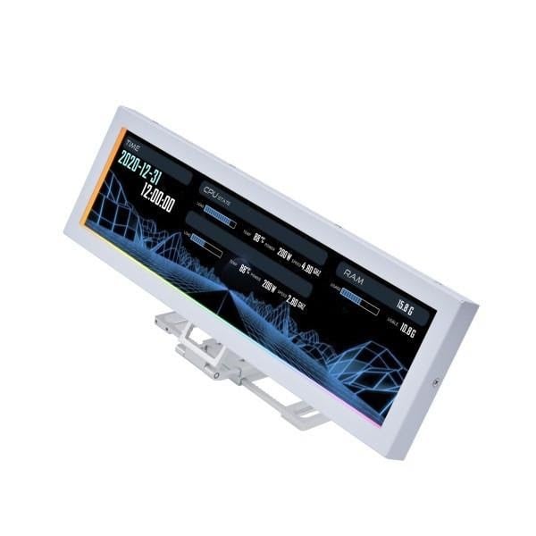 Lian Li 8.8" Universal Screen White Systemtilbehør G89.SM088W.00