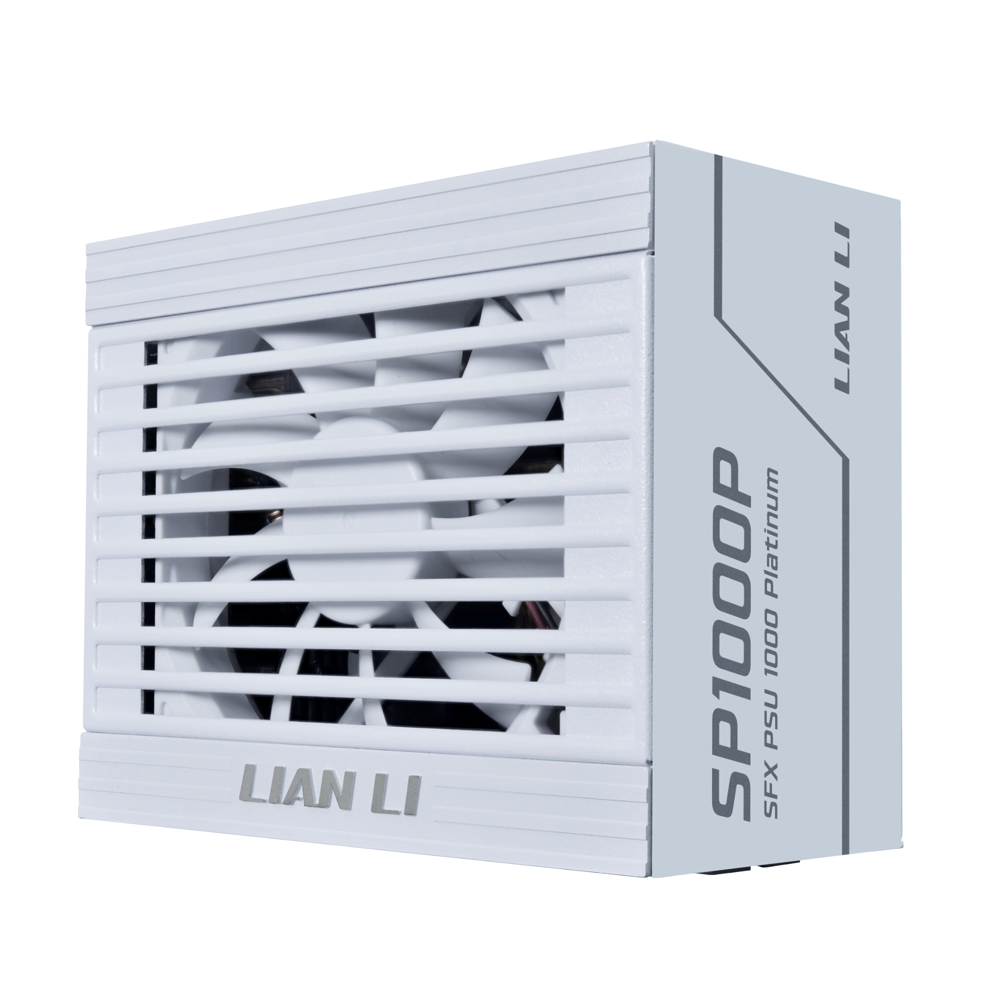 Lian Li SP1000P SFX (White) Strømforsyning - 1000 Watt - 92 mm - ATX 3.1 - 80 Plus Platinum certified Strømforsyning Hvid G9P.SP1000P.W000.EU