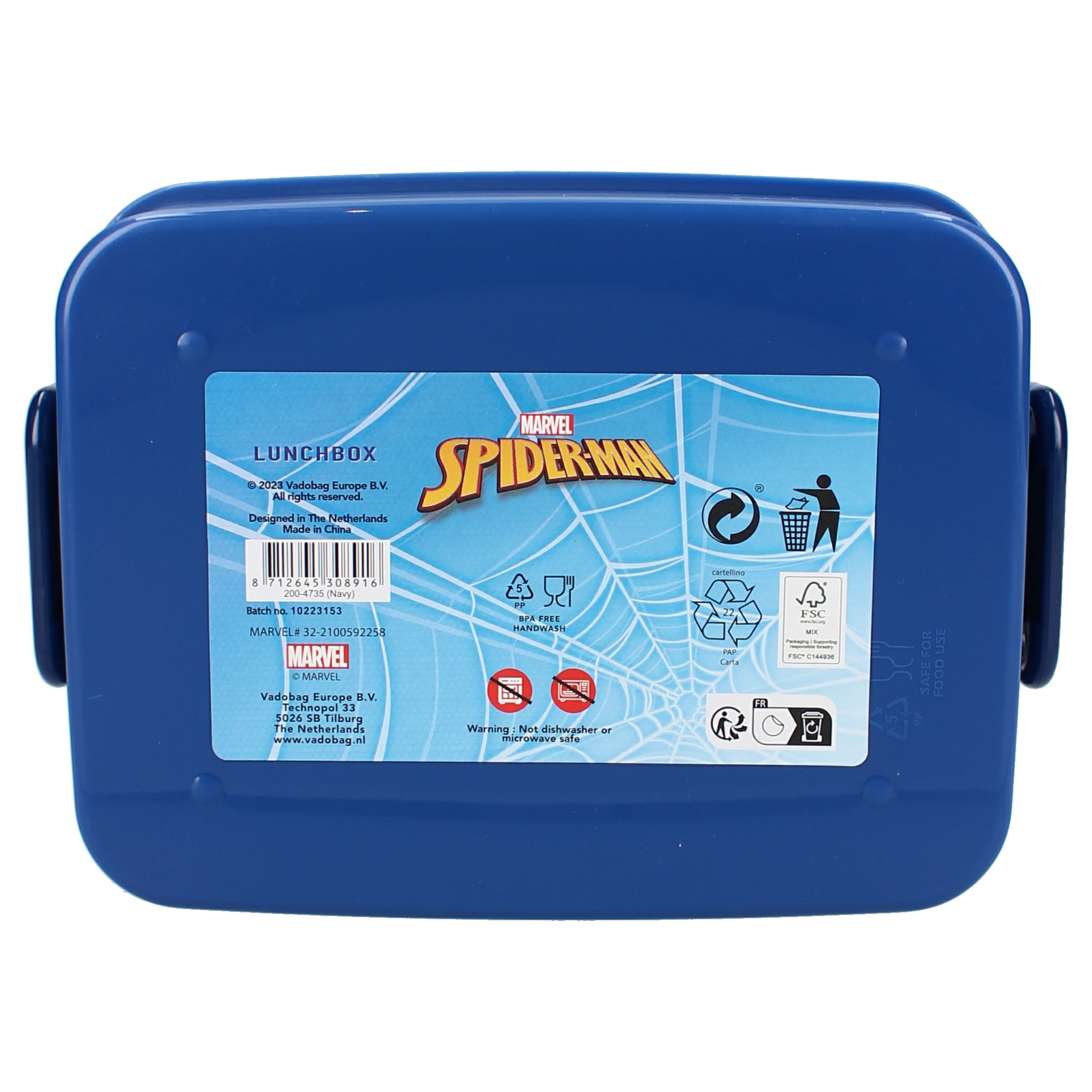 Vadobag Spider-Man Madkasse Skoletilbehoer 200-4735