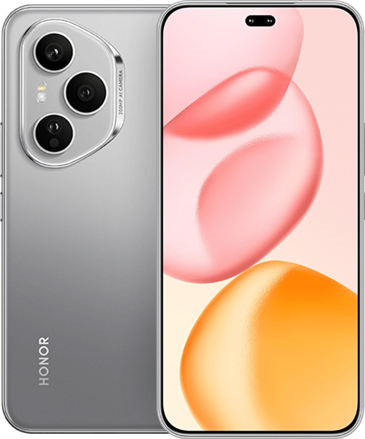 Honor 400 Pro 512GB/12GB - Lunar Grey Mobiltelefon Grå 5109BUST
