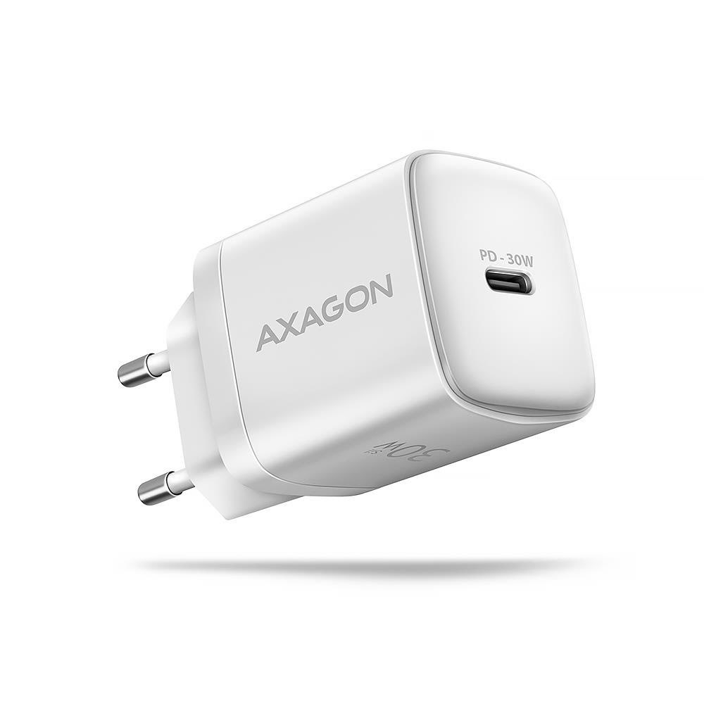 AXAGON Vægoplader 30 W PD 3.0 Quick Charge 4+ - USB-C Mobil Oplader ACU-PD30W