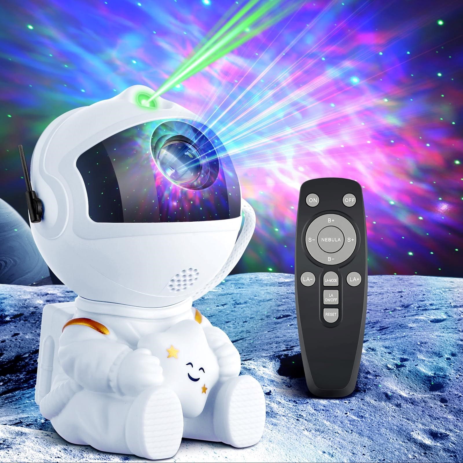 Pro siddende astronaut stjernelampe - Nebula Gadget 10136