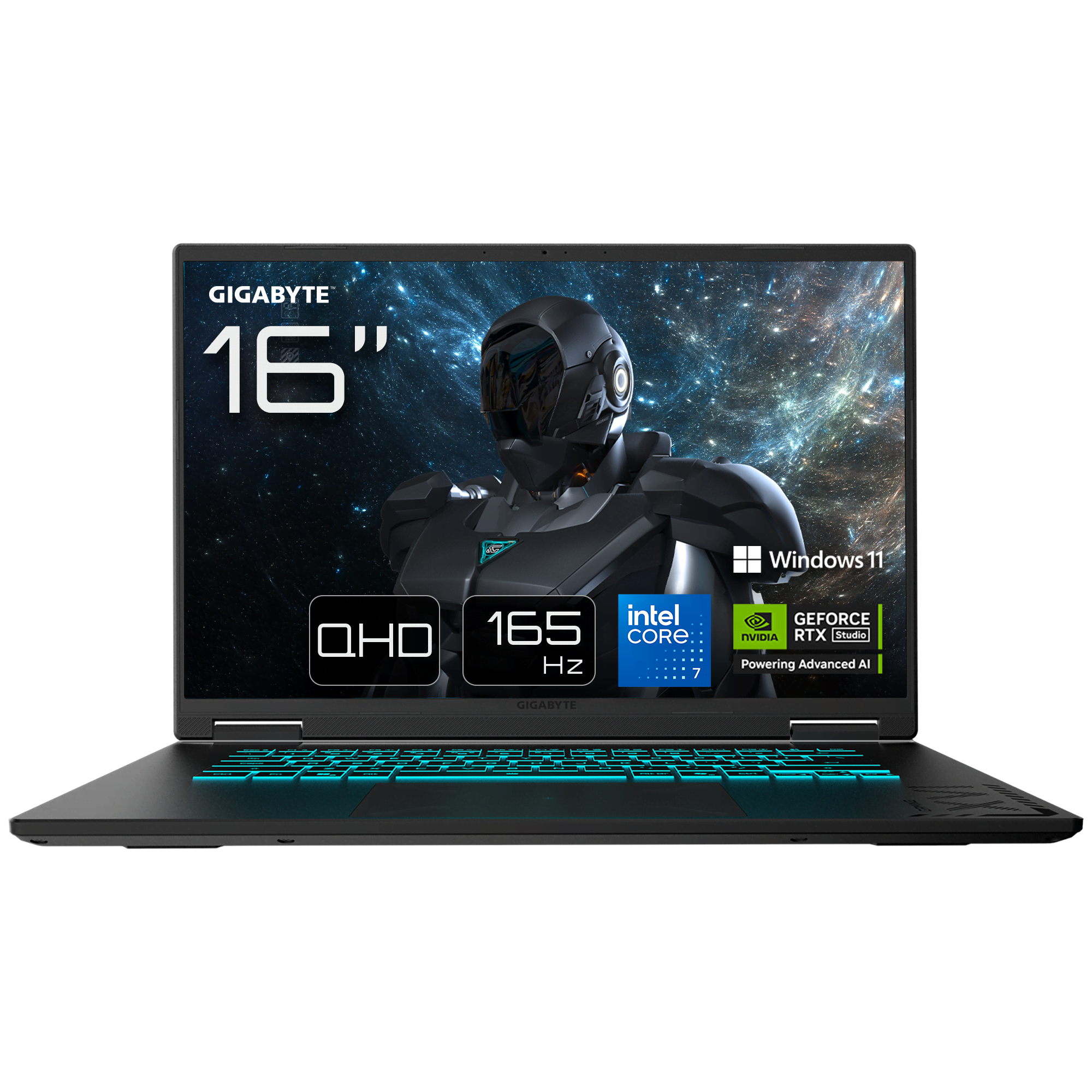 GIGABYTE Gaming A16 Pro - 16" | RTX 5070 Ti | Core 7 | 32GB | 1TB Bærbar Sort DXHG4NECC4SH
