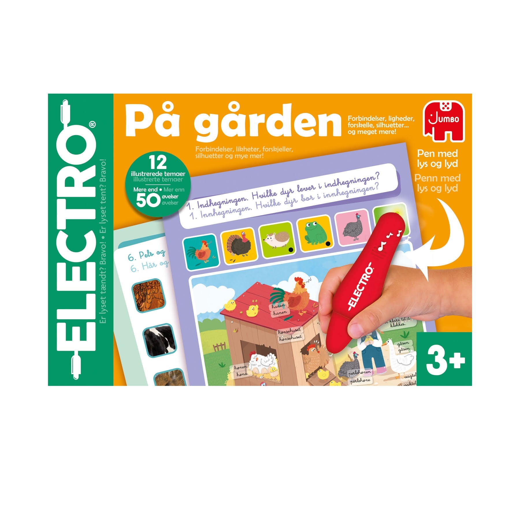 Electro The Farm (Danish & Norwegian) Lærerigt Legetøj 707-1110100723