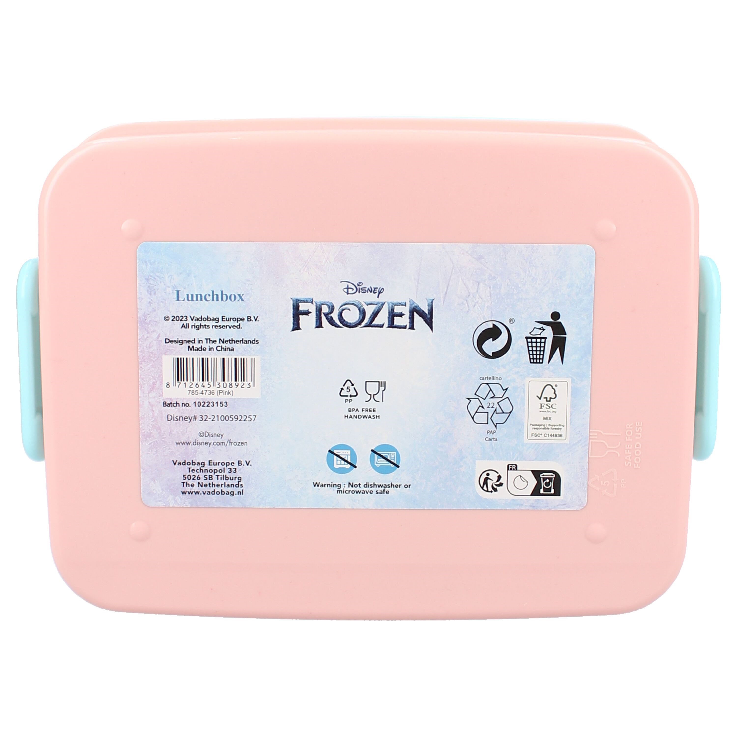 Vadobag Frozen Lunch Box Elsa & Olaf Skoletilbehoer 785-4736