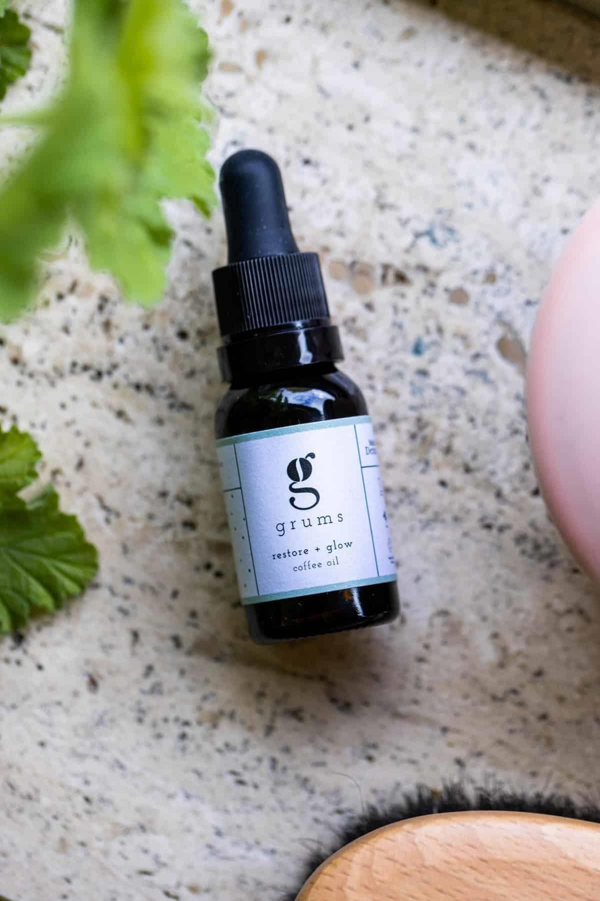 Grums restore + glow coffee oil (15 ml.) Ansigtspleje GR-CO-01