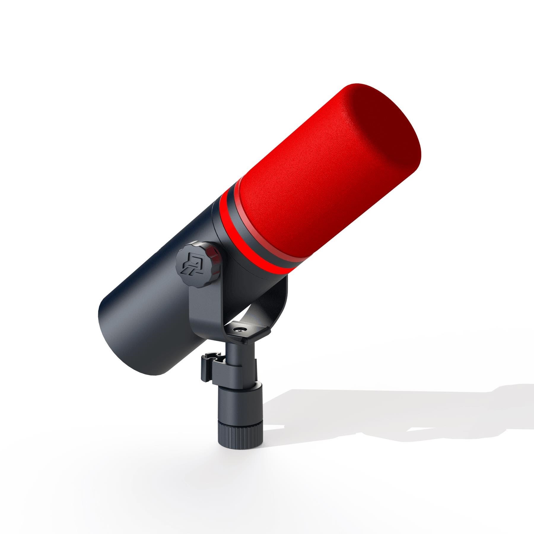 Beacn Mic Foam Windscreen - Rød Mikrofon 00011