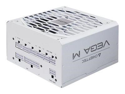 Chieftec VEGA M PPG-750-CW - power supply - 750 Watt Strømforsyning - 750 Watt - 135 mm - ATX - 80 Plus Gold certified