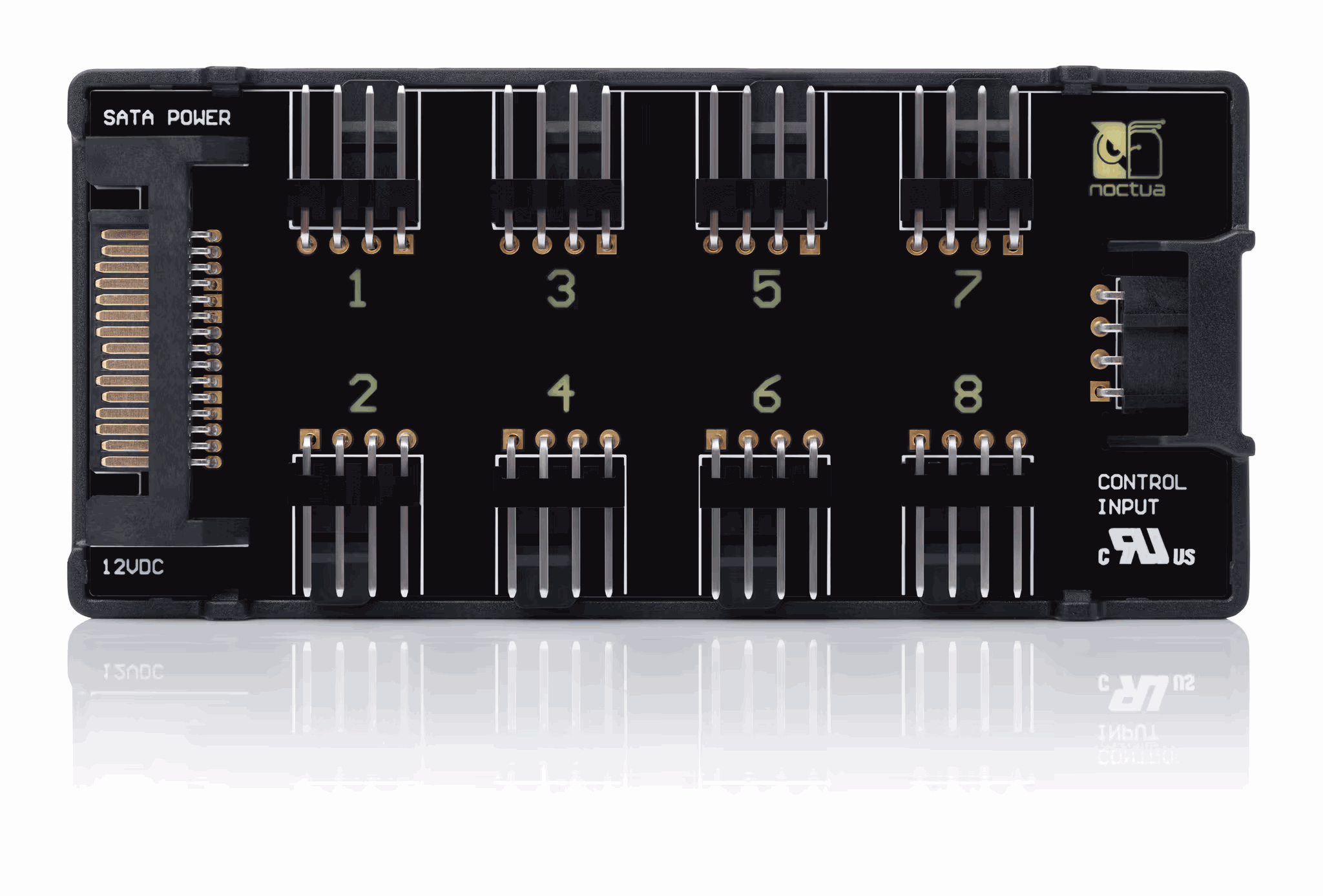 Noctua NA-FH1 - 8 channel PWM fan hub Kabinet Tilbehør