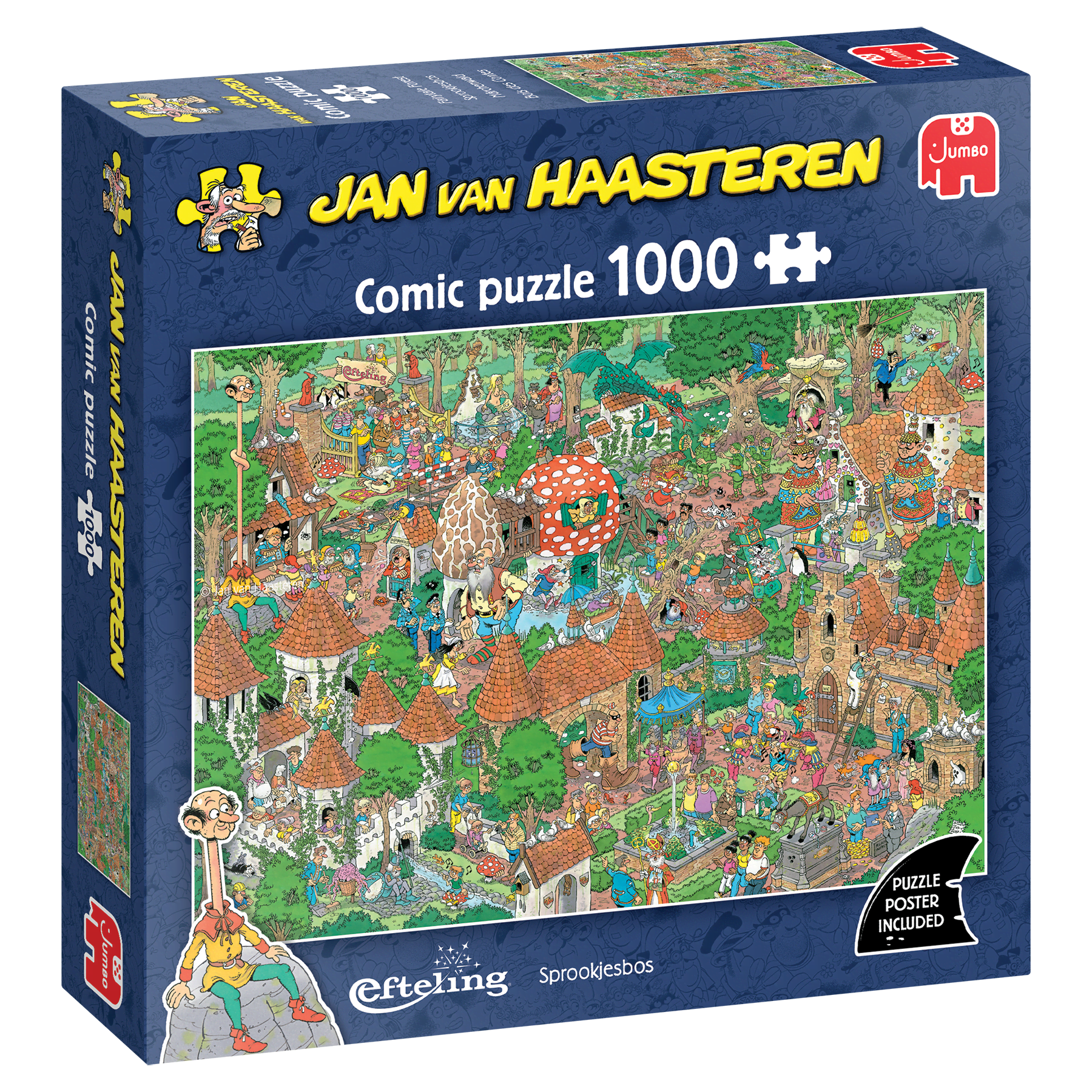 Jan van Haasteren Fairytale Forest(1000) Puslespil 1110100608