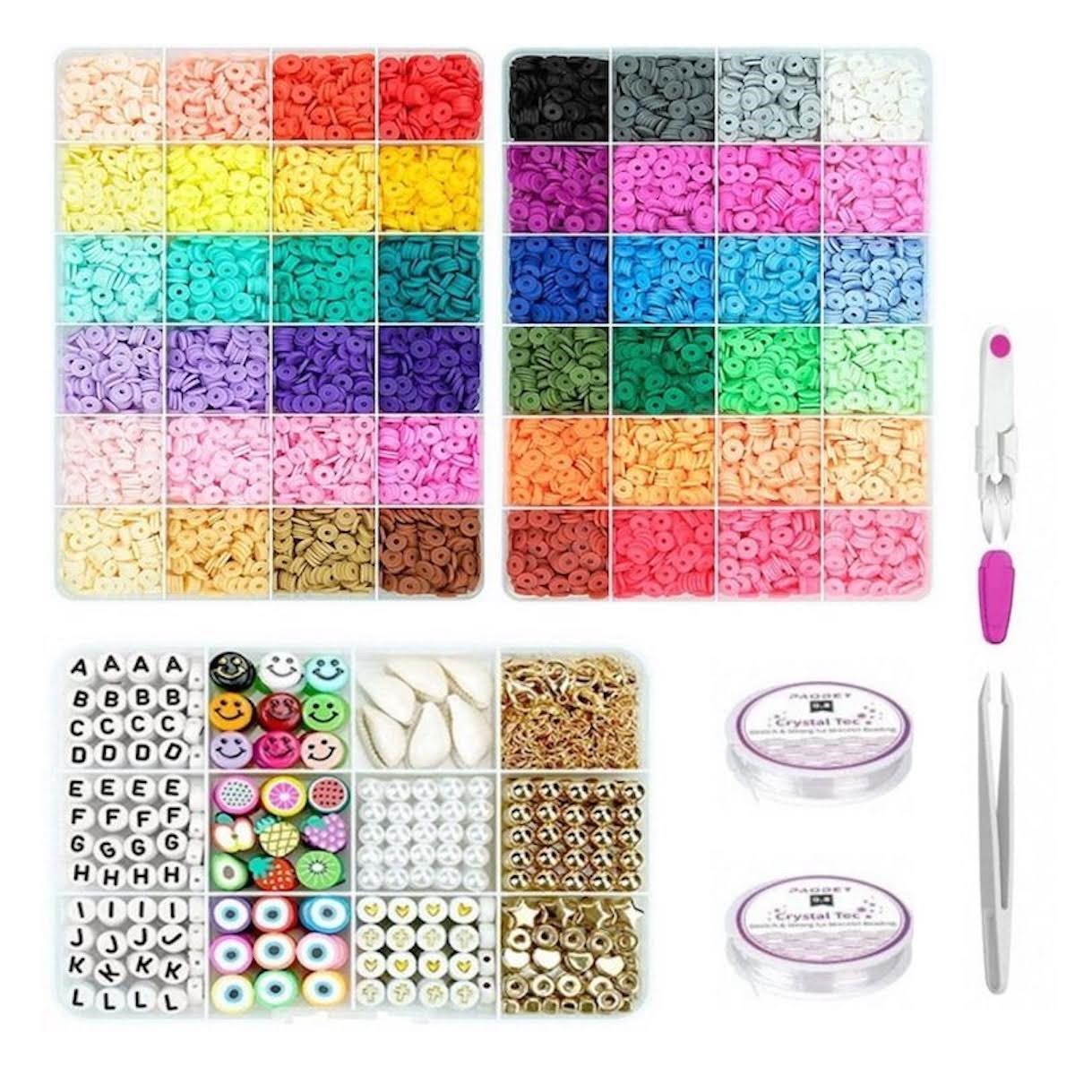 Pro Arona Smykkesæt - Heishi & Charms Perler - 12000 stk Hobby Artikler 7110-4