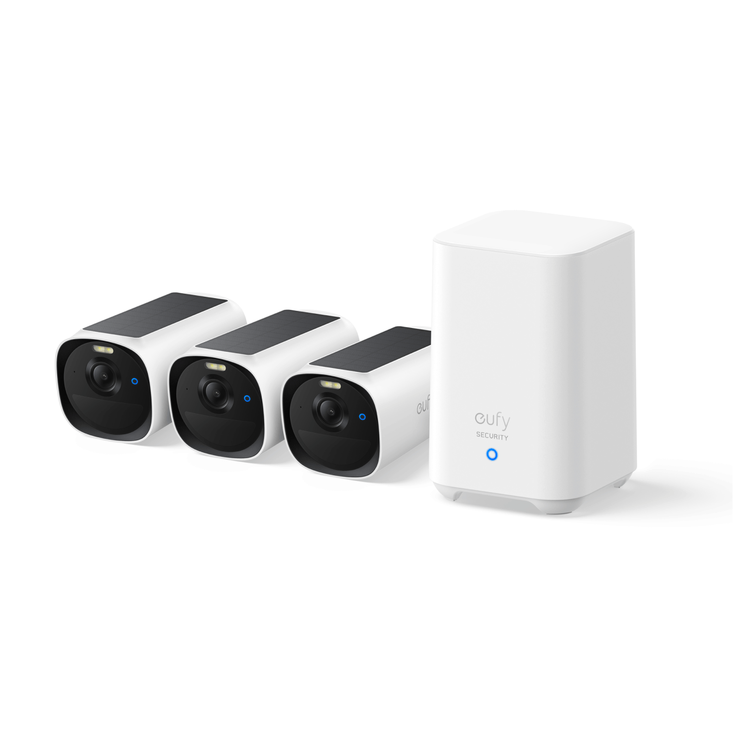 Eufy Cam E40 3-Cam Kit (HomeBase 2) Netværkskamera E8144324
