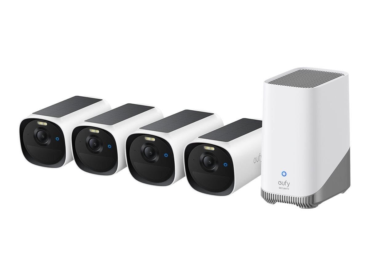 Eufy Cam E40 4-Cam Kit (HomeBase 2) Netværkskamera E8144325