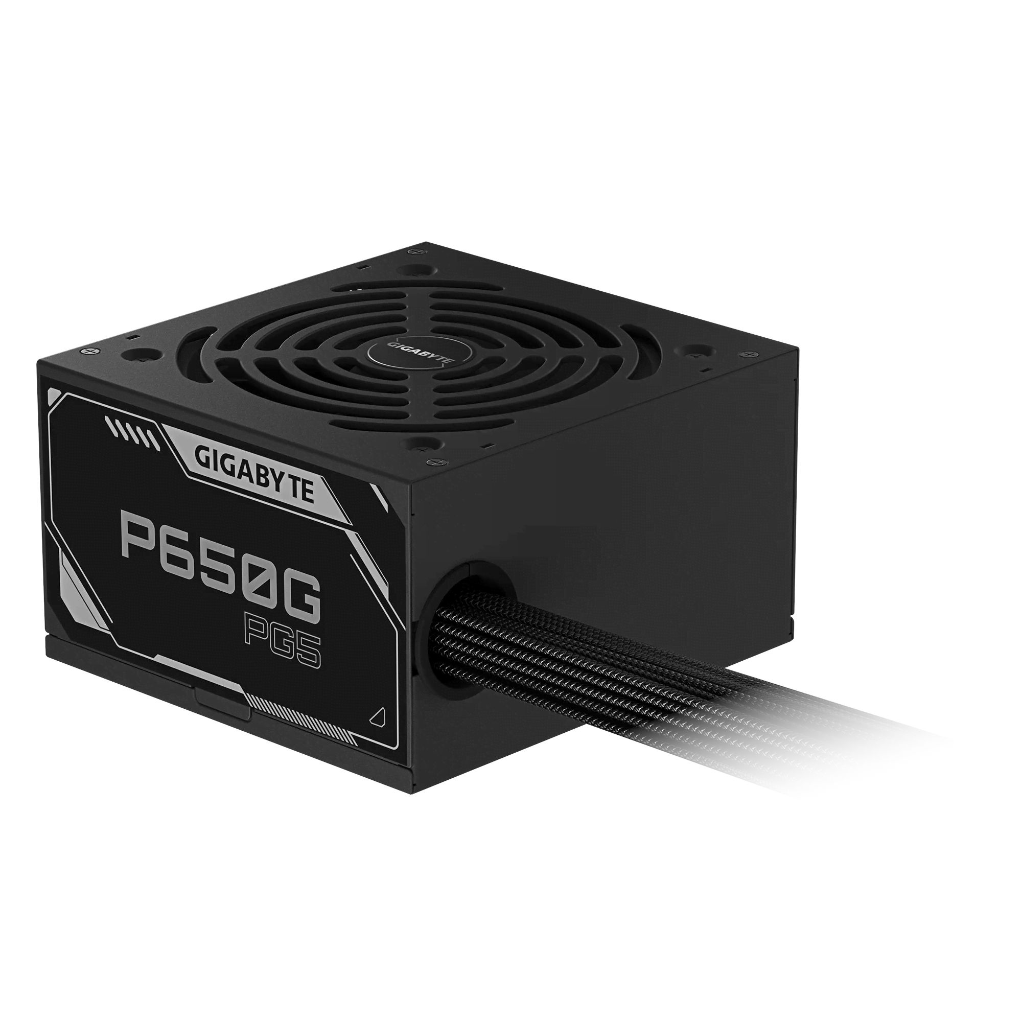 GIGABYTE P650G PG5 Strømforsyning - 650 Watt - 120 mm - ATX 3.1 - 80 Plus Gold certified