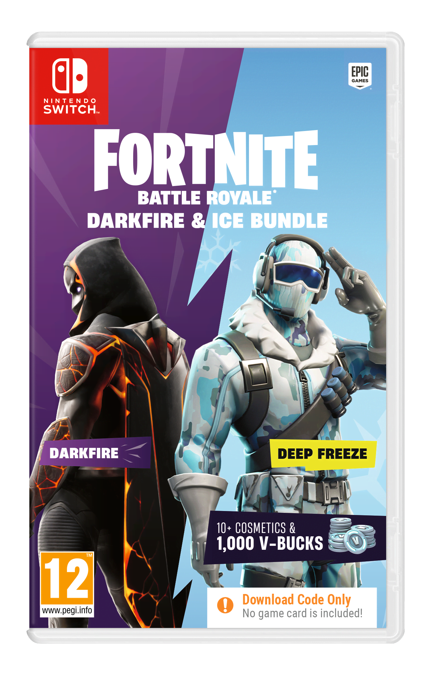 Fortnite: Darkfire & Ice Bundle (Code in a Box) - Nintendo Switch - Action