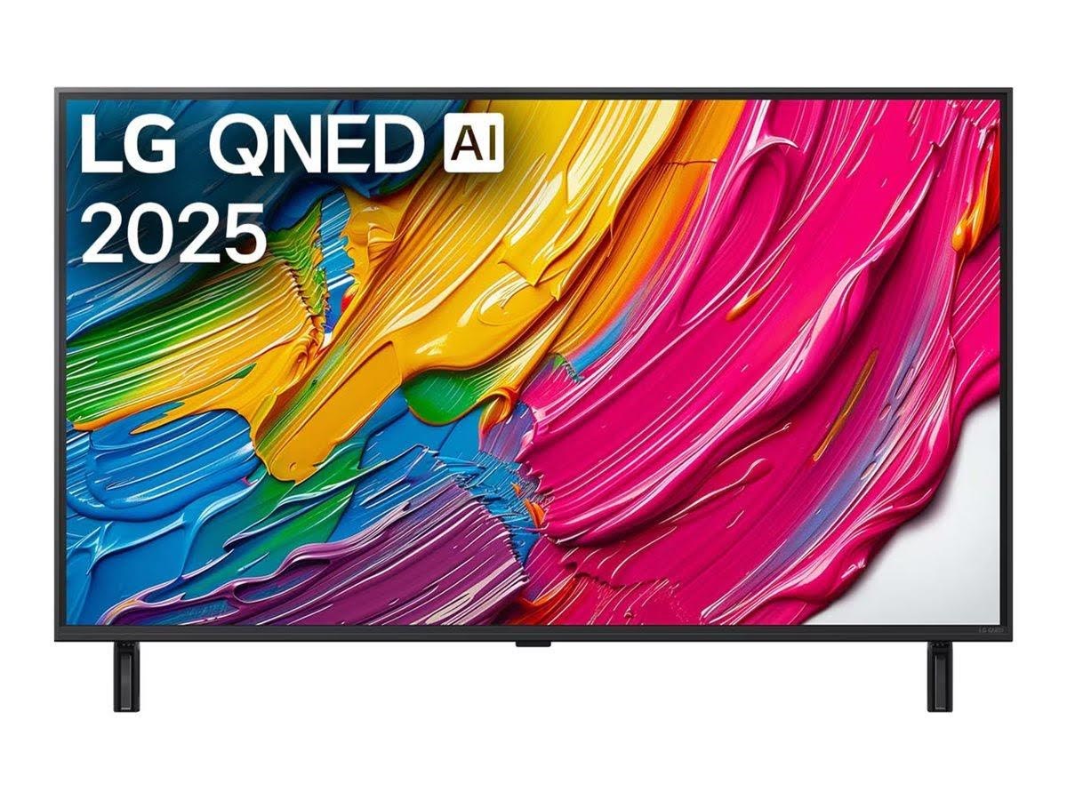 LG 43" Fladskærms TV LED 4K 43QNED80A3A Fjernsyn Sort