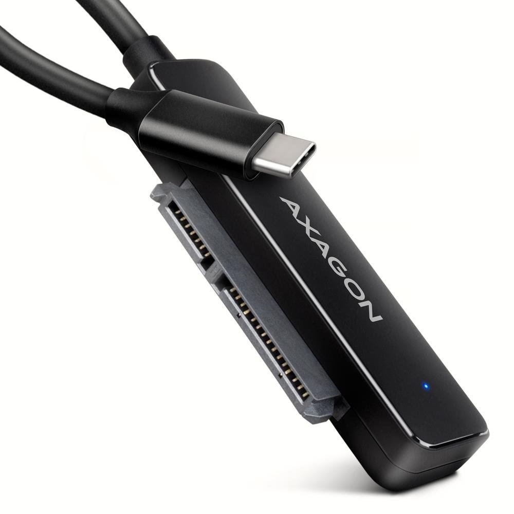 AXAGON Superspeed USB-C Slim adapter til 2.5" SSD/HDD Harddisk Tilbehør ADSA-FP2C