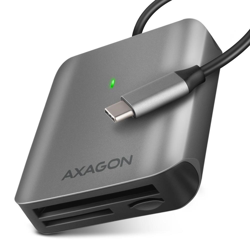 AXAGON SuperSpeed USB-C - SD / microSD / CF - UHS-II kortlæser Kortlæser CRE-S3C
