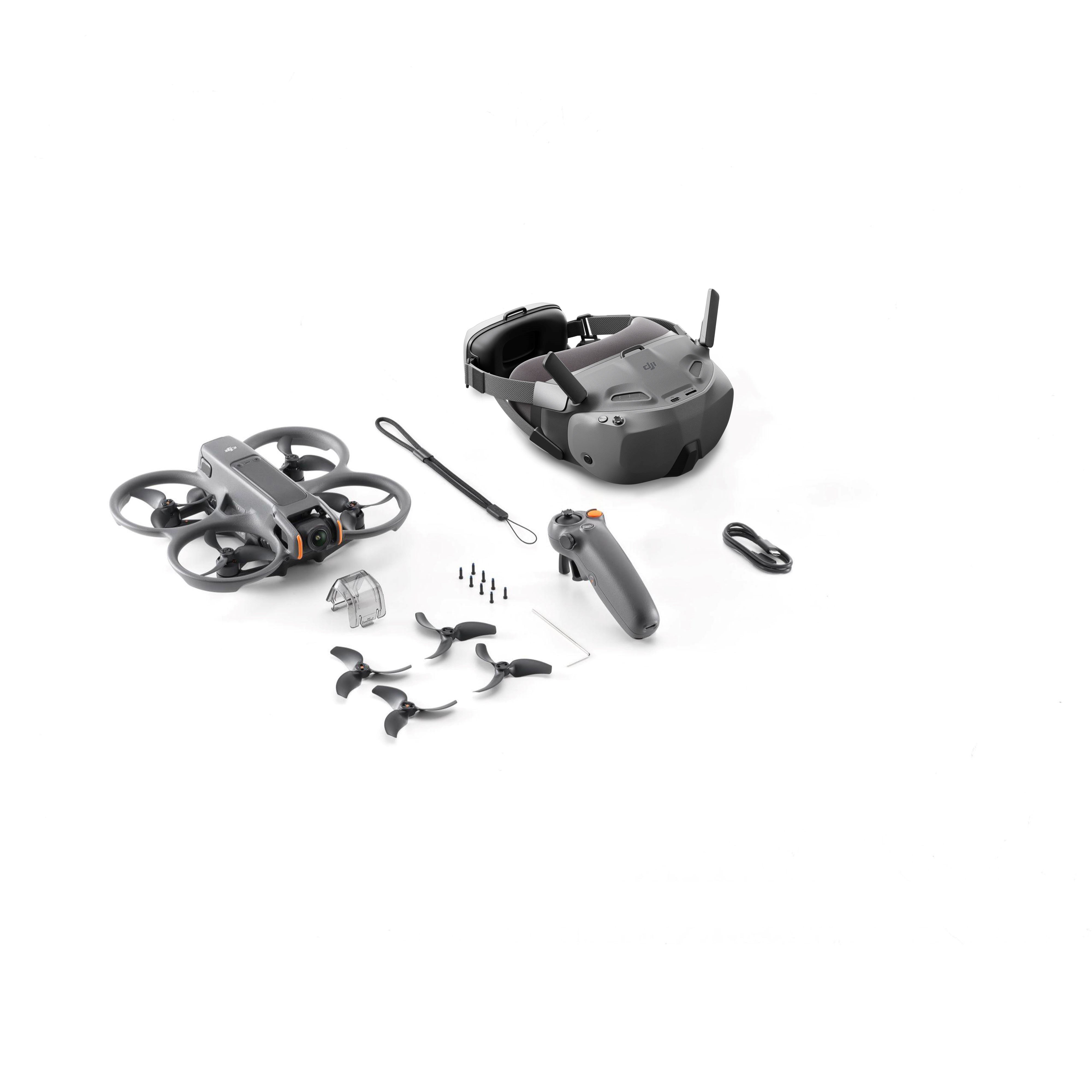 DJI - Avata 2 Fly Smart Combo (Single Battery) - 377 g - C0 Drone CP.FP.00000266.01