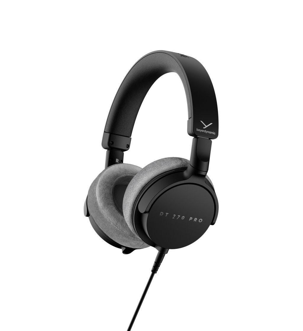 Beyerdynamic DT 270 PRO - Closed (45 ohm) Hovedtelefoner Og Headset Sort 1002202