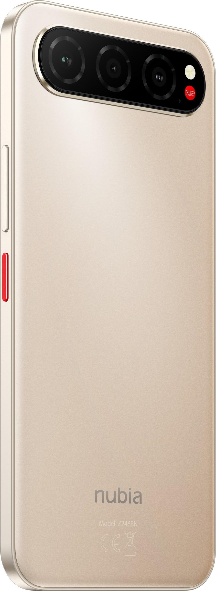 nubia Air 256GB/8GB - Titanium Desert Mobiltelefon Beige 123454901014