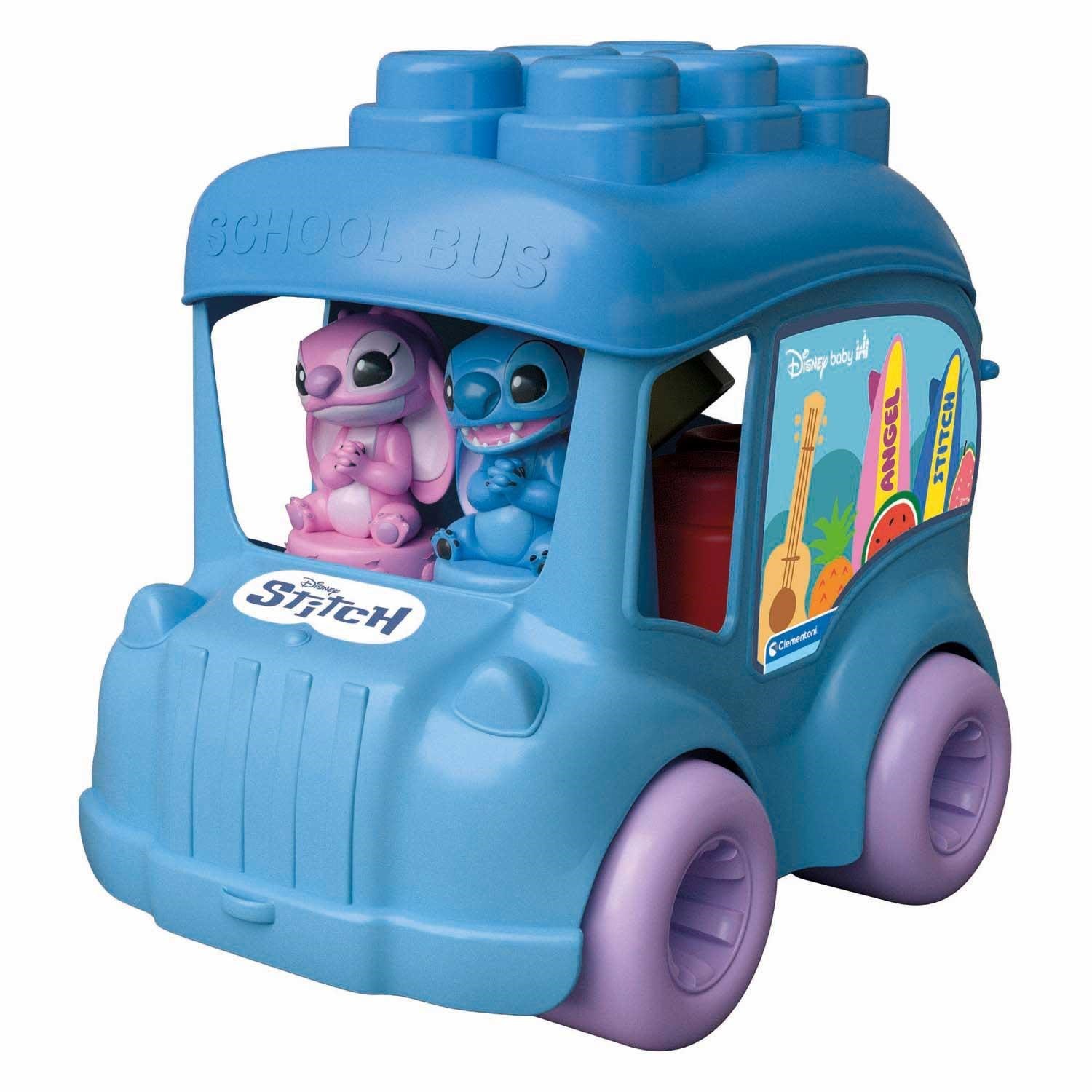 Clementoni - Soft Clemmy Stitch School Bus Babylegetøj 17974