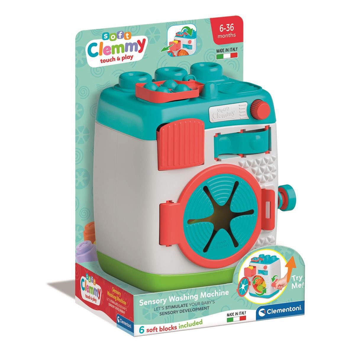 Clementoni Soft Clemmy Washing Machine Babylegetøj 17582