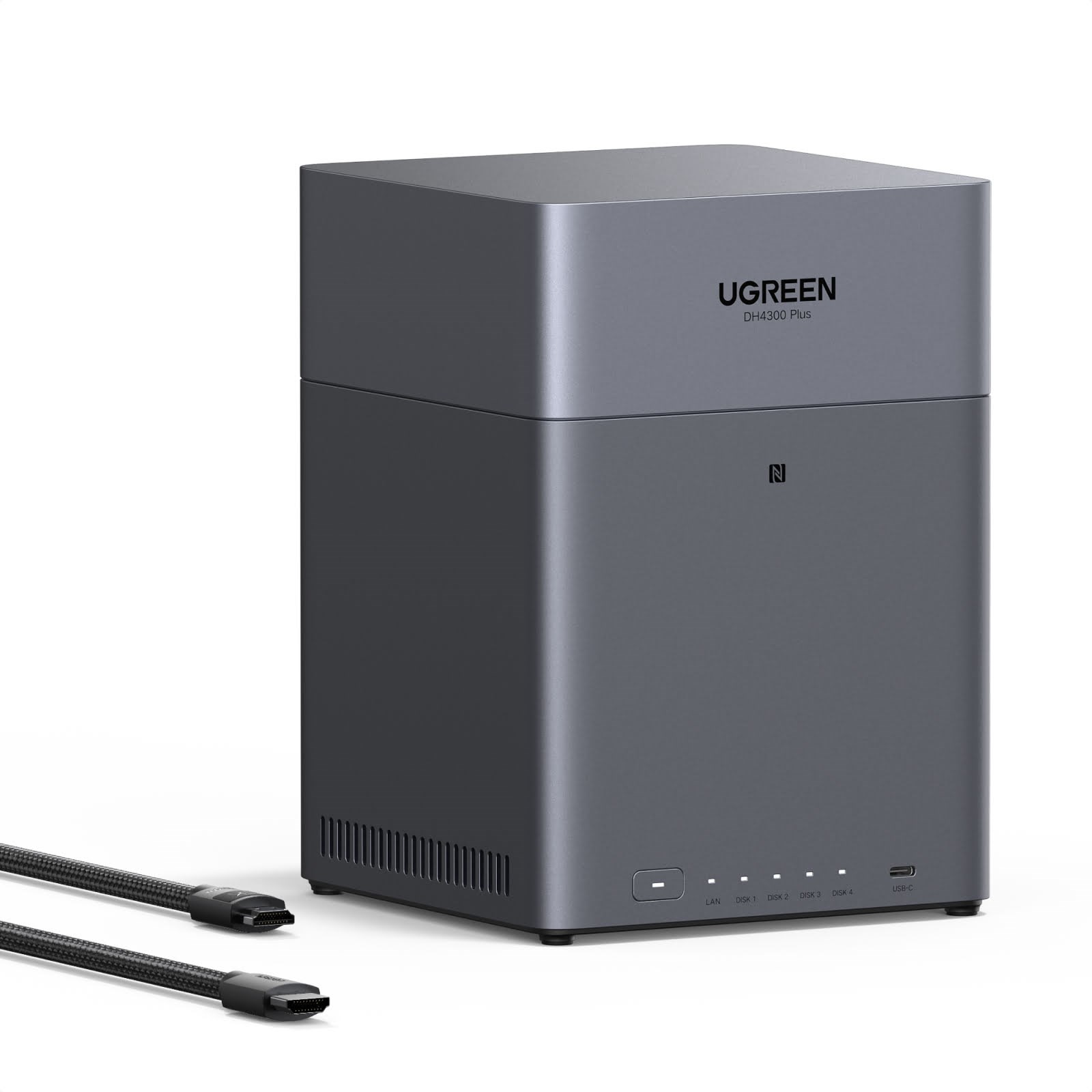UGREEN NASync DH4300 Plus + HDMI cable - NAS-Server Nas Server 85660