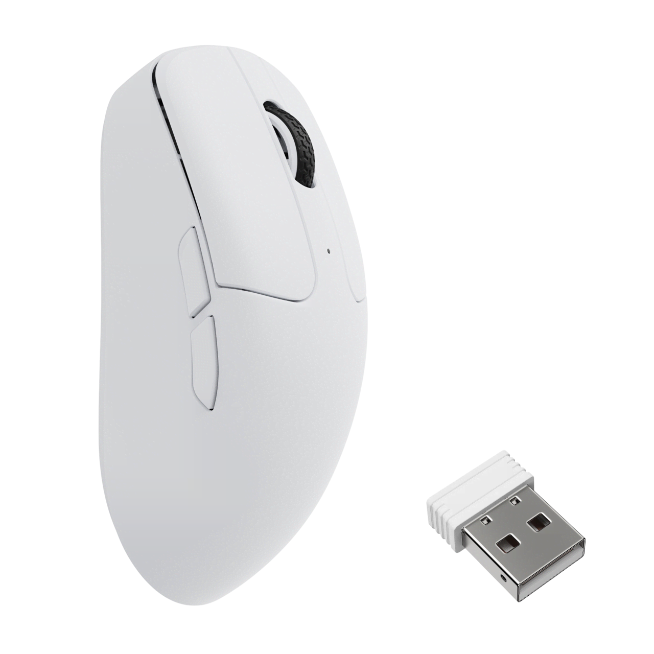 Keychron M2 Ultralight 55g Wireless 8K - Gaming Mus - Optisk - 5 knapper - Hvid