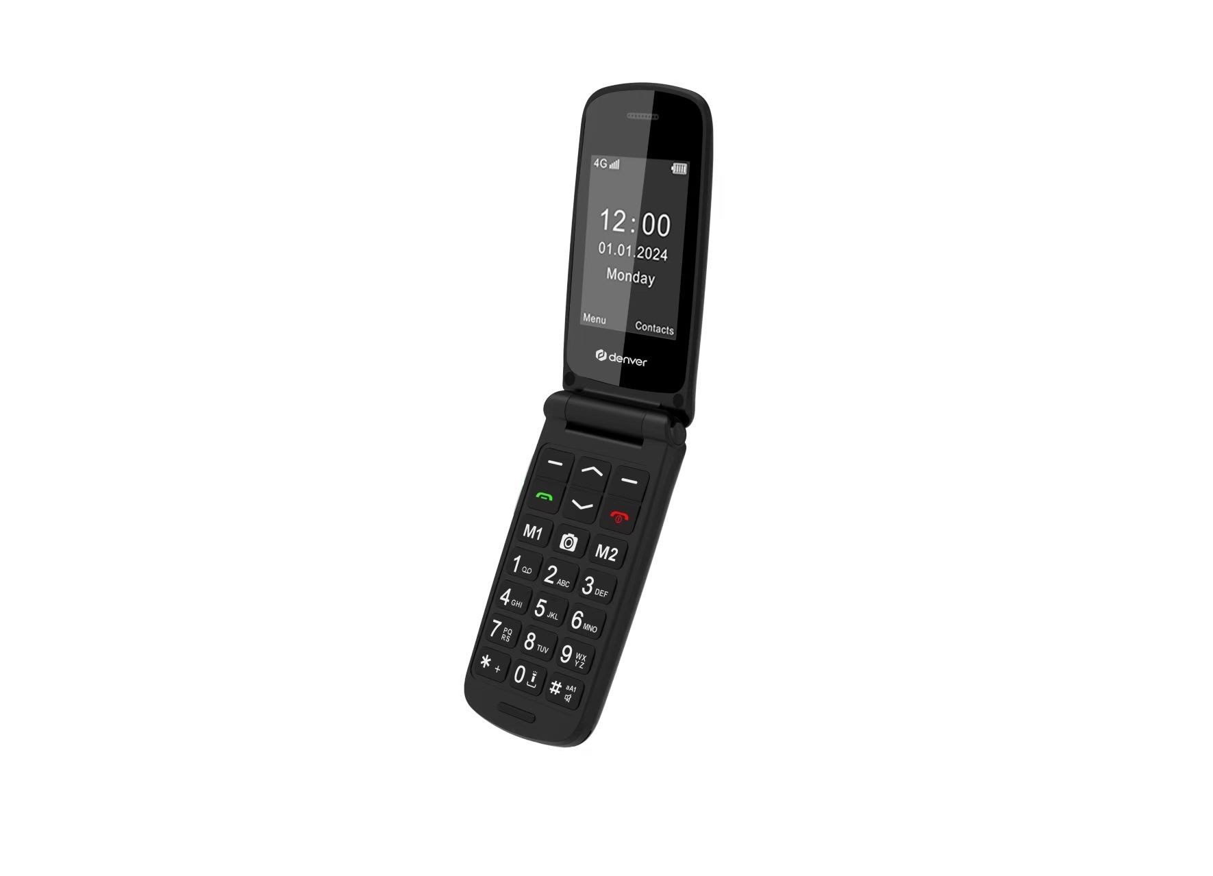 DENVER BAS-24800L Mobiltelefon Sort