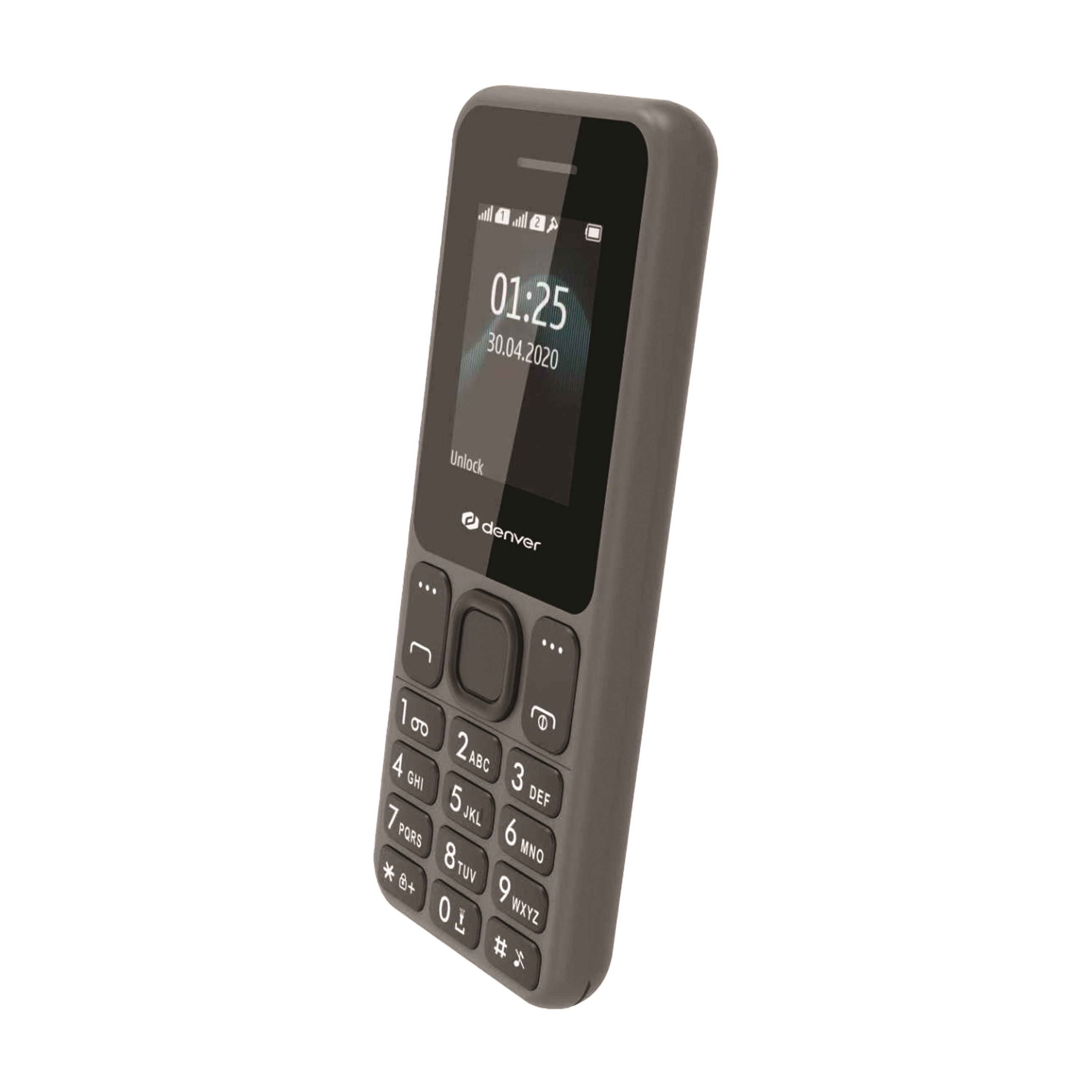 DENVER FAS-1880L Mobiltelefon Sort
