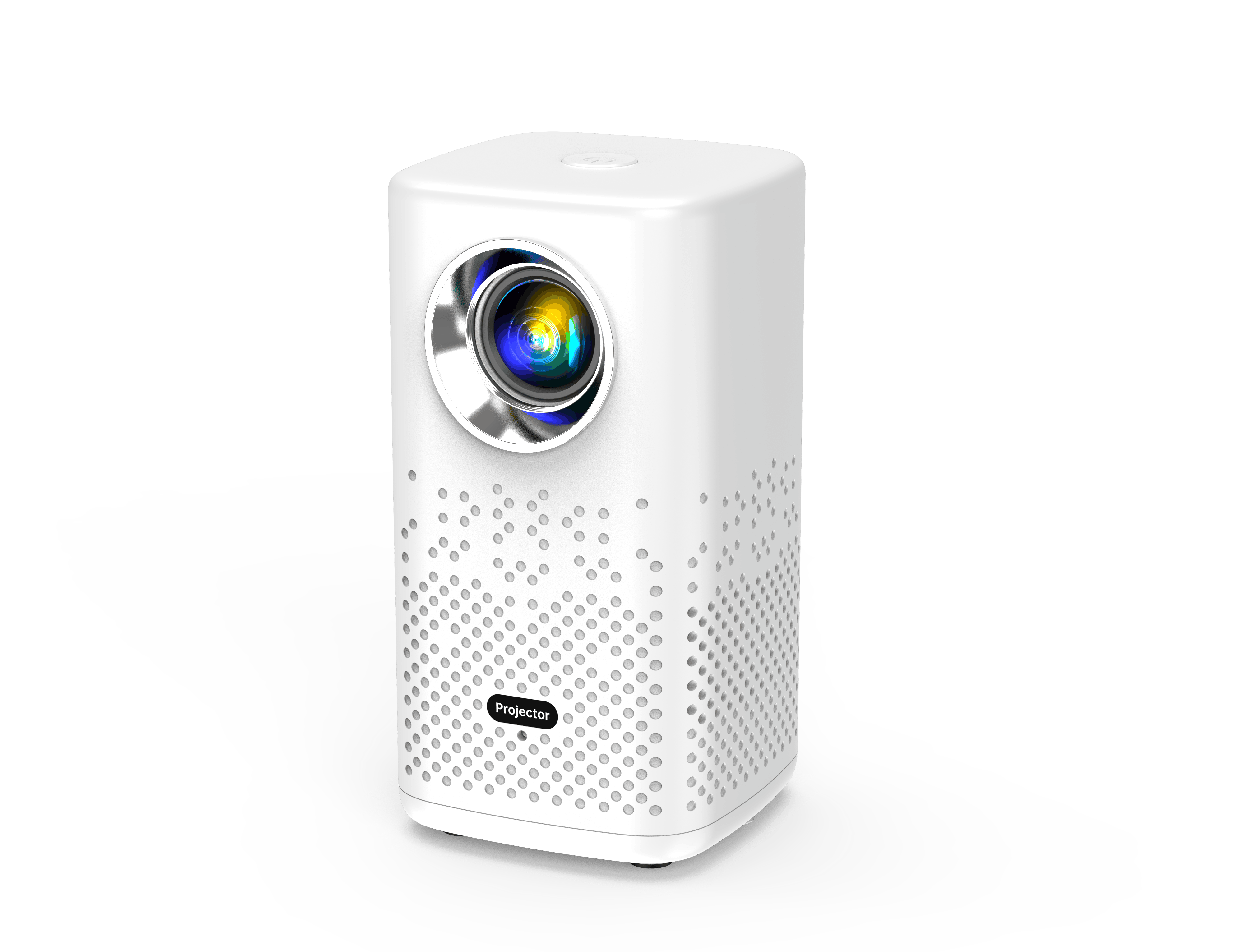 DENVER Projektor PR-4700 - 3840 x 2160 - 150 ANSI lumens Projektor Hvid