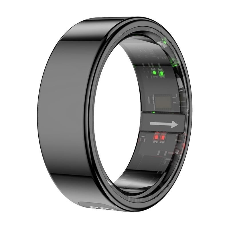 Colmi R12 Smart Ring - 18.3 mm - Size 8 Smart Ring R12 Black 8
