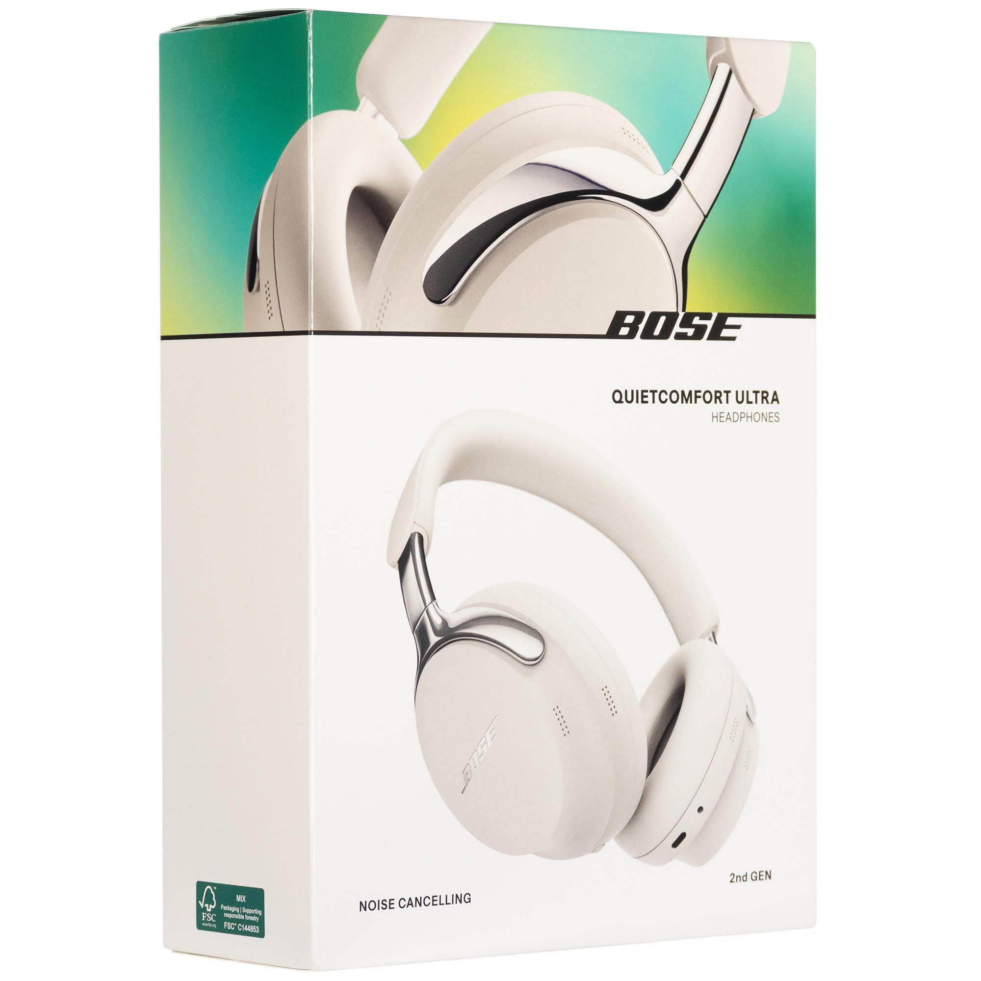 Bose QuietComfort Ultra (Gen 2) - White Hovedtelefoner Og Headset Hvid 890101-0200