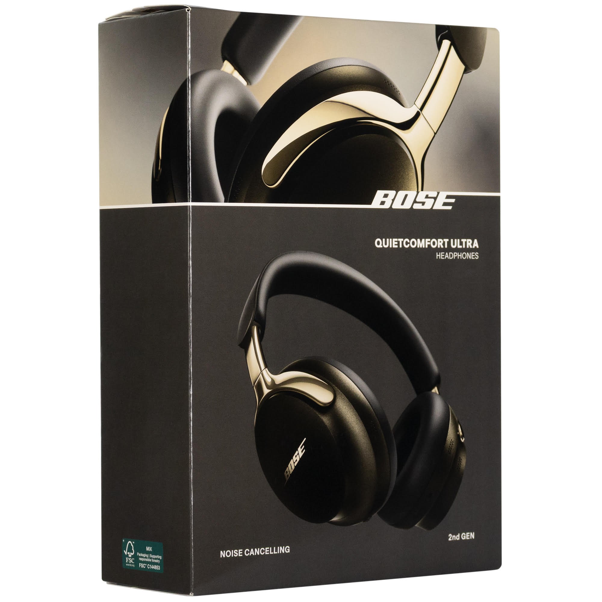 Bose QuietComfort Ultra (Gen 2) - Desert Gold Hovedtelefoner Og Headset Sort 890101-0400