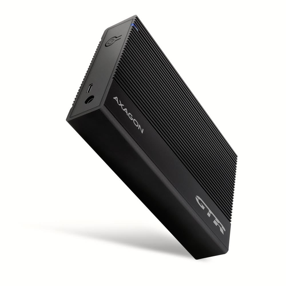 AXAGON SuperSpeed USB-C 5 Gbps rillet kabinet til 3.5" HDD Harddisk Tilbehør EE35-GTR