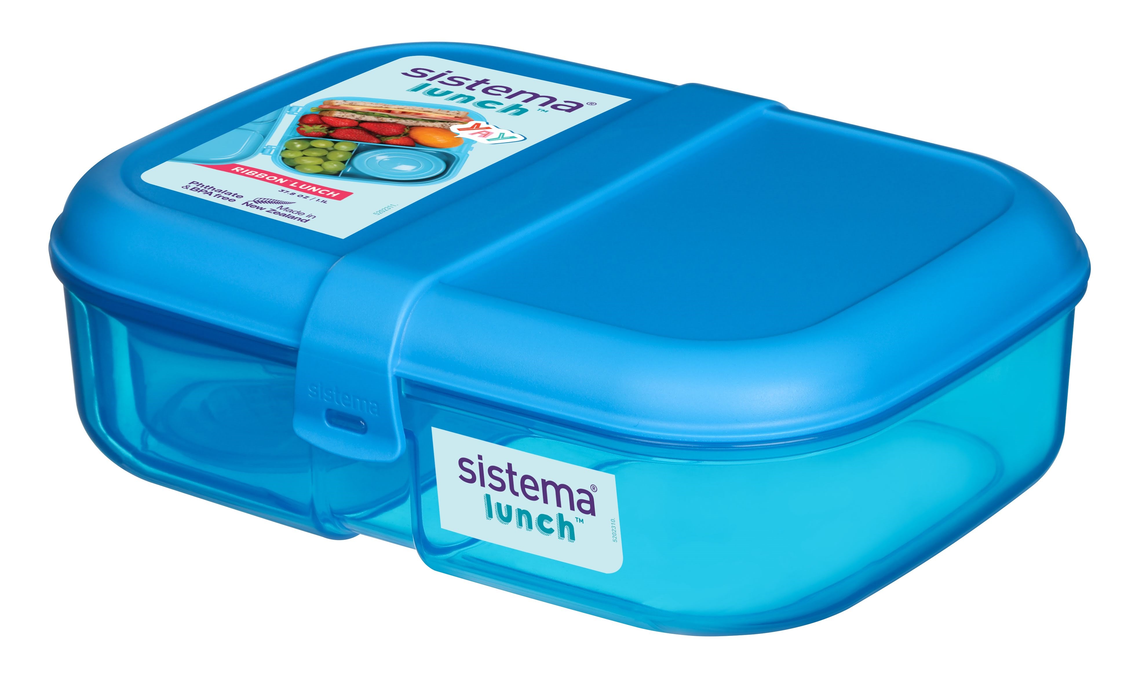 Sistema 1.1L Ribbon Lunch Blue Køkkenredskab 416752