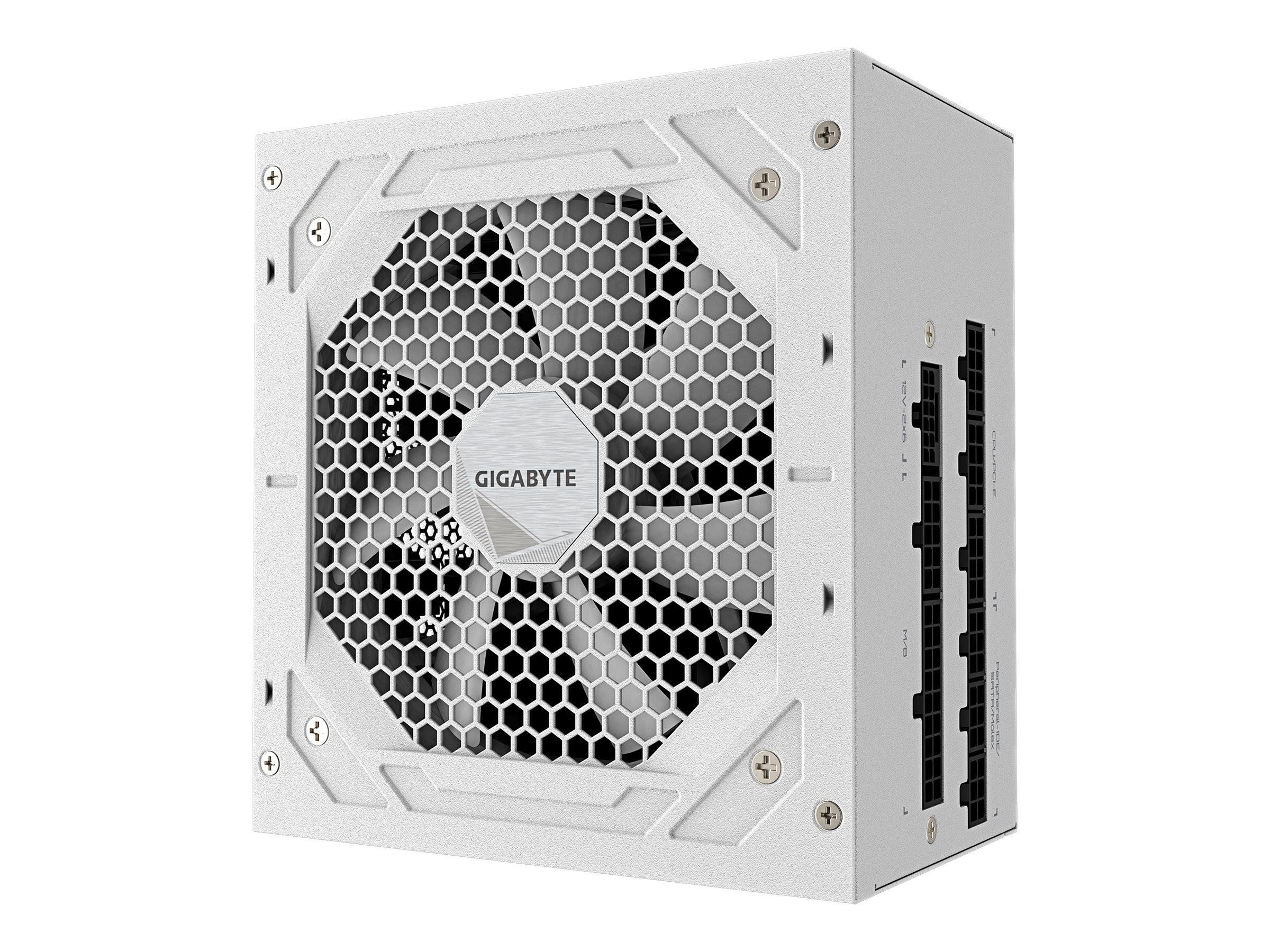 GIGABYTE UD750GM PG5 V2 ICE Strømforsyning - 750 Watt - 120 mm - 80 Plus Gold certified
