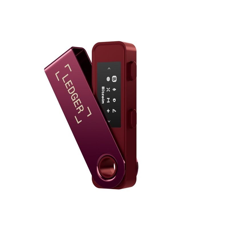 Ledger Nano S Plus Crimson Magenta Crypto Hardware Wallet Mobil Tilbehør LEDGERSPLUSCM