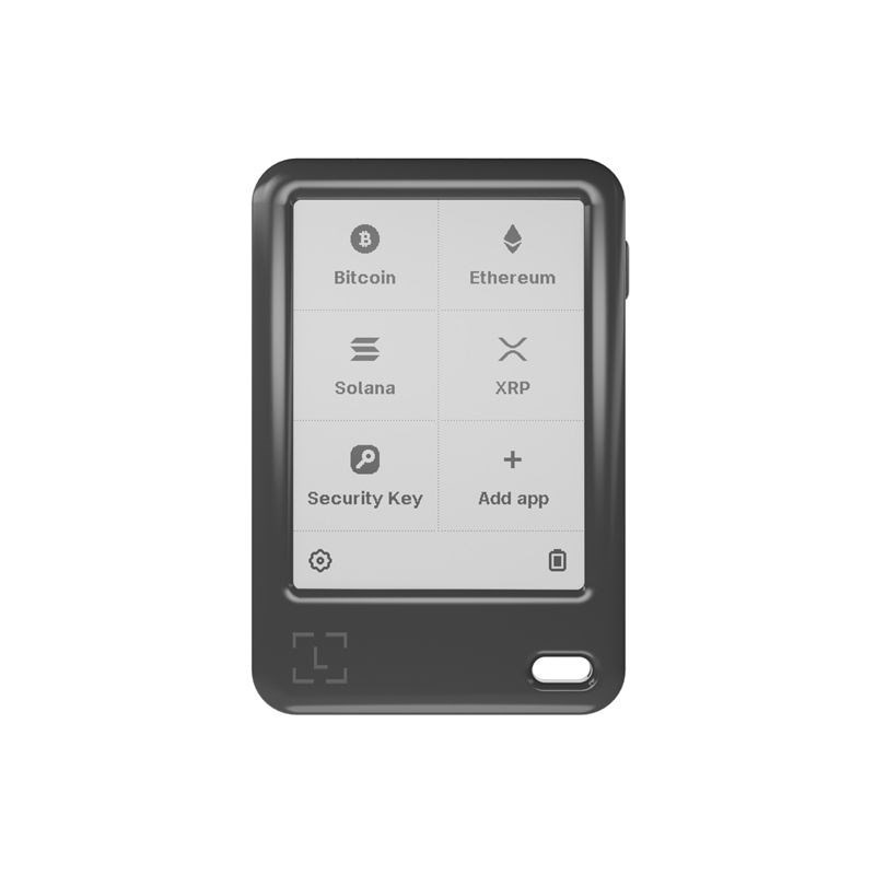 Ledger Nano Gen 5 Dark Crypto Hardware Wallet with Recovery Key Mobil Tilbehør LEDGERNANO-5-RK