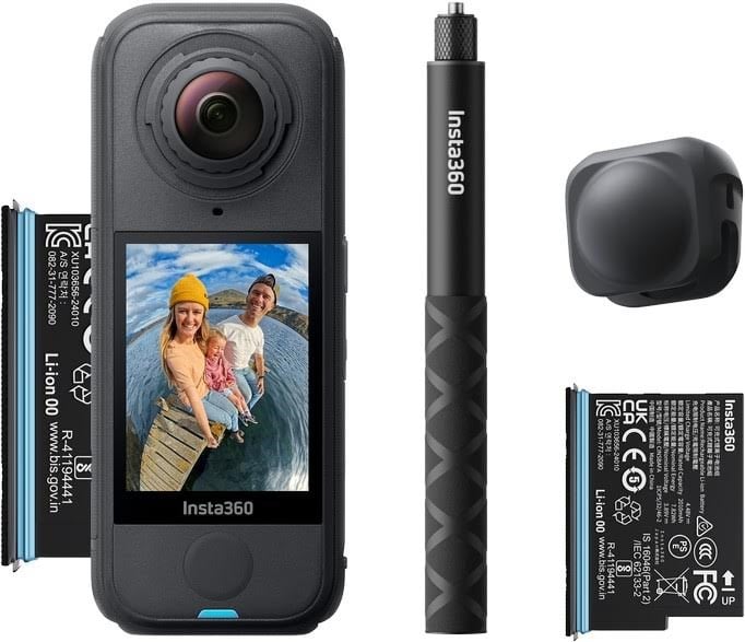 Insta360 X4 Air Starter Bundle Action Kamera Sort 6977644764763