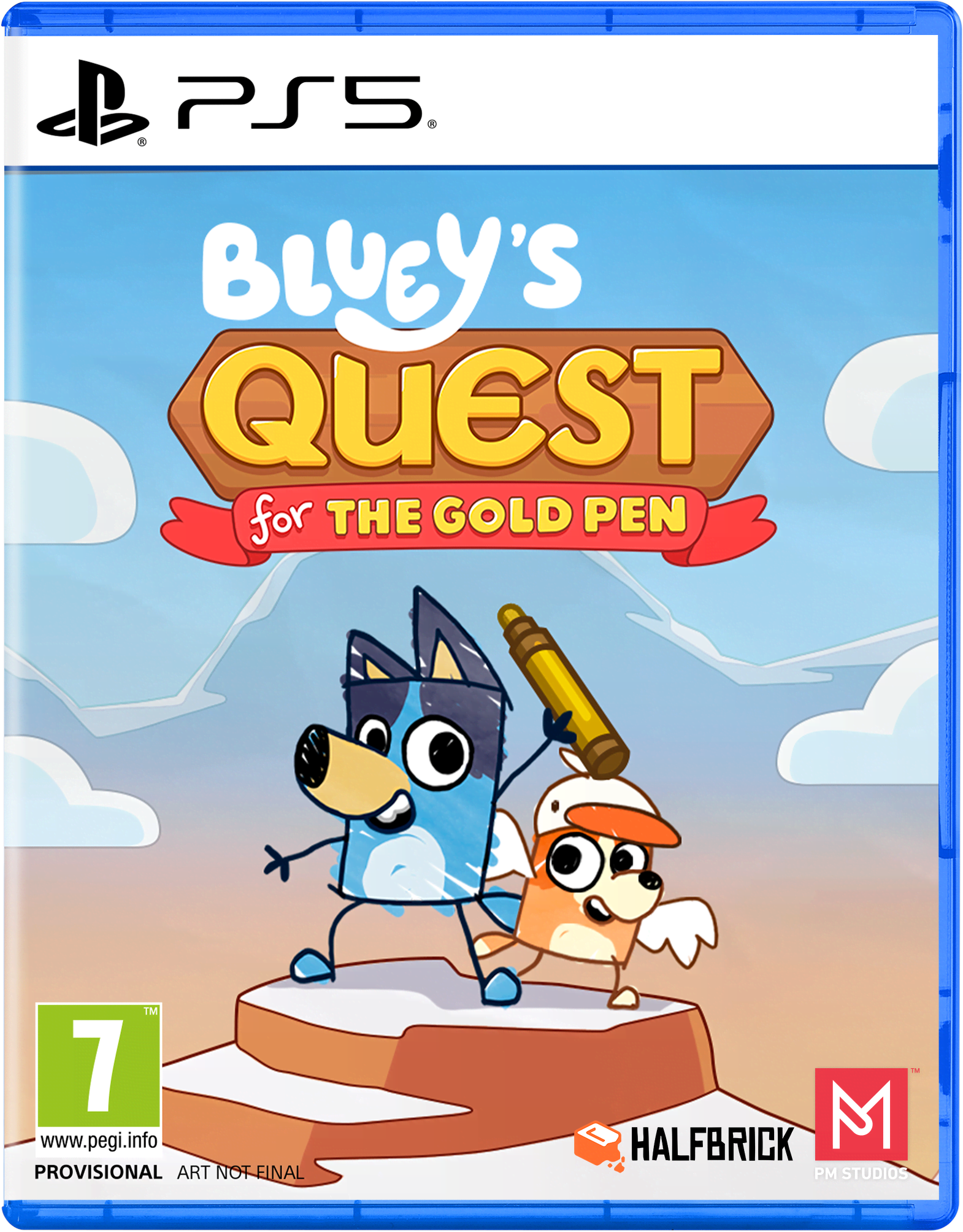Bluey's Quest for the Gold Pen - Sony PlayStation 5 - Eventyr