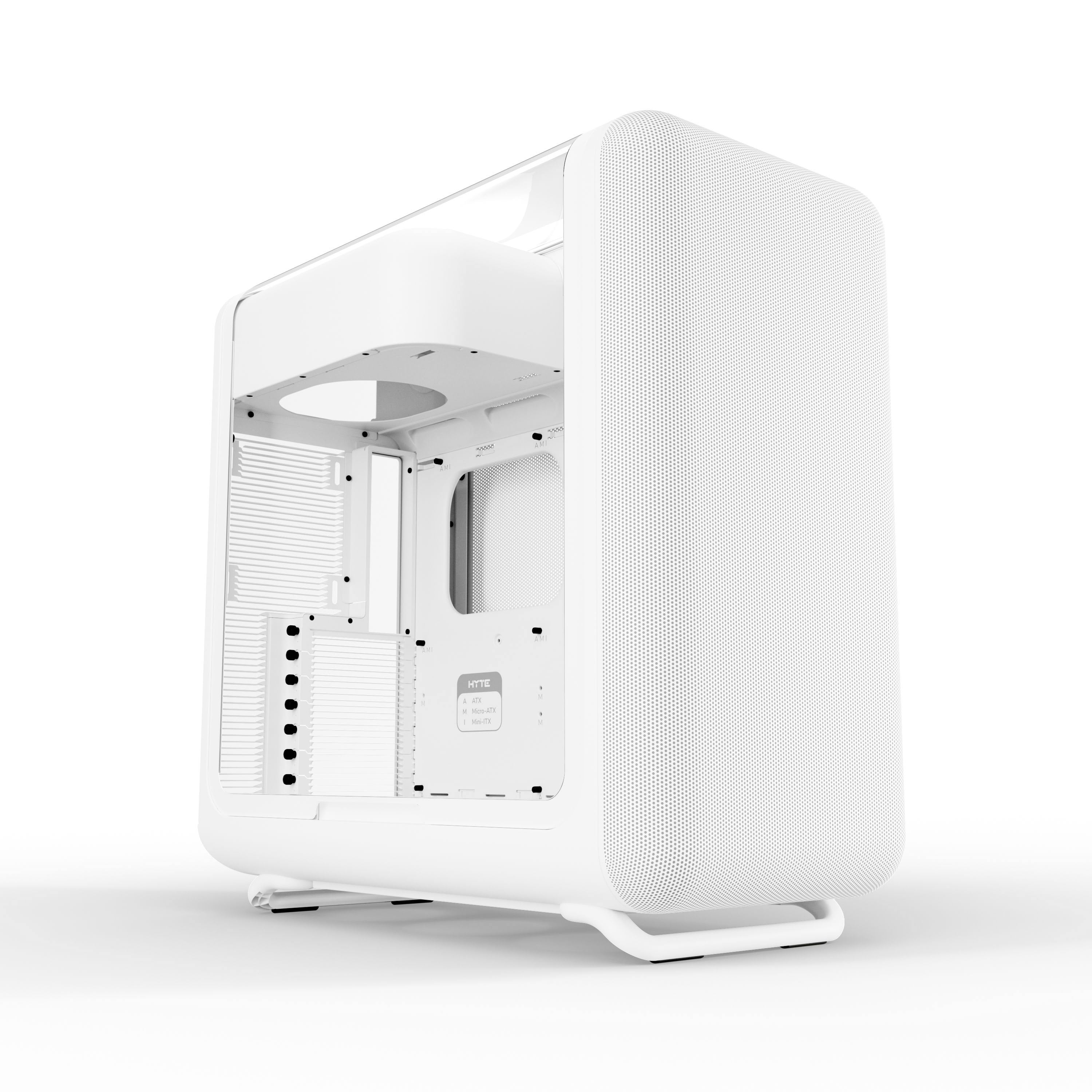 HYTE X50 Snow White (White) - Kabinet - Miditower - Hvid Kabinet CS-HYTE-X50G-WW