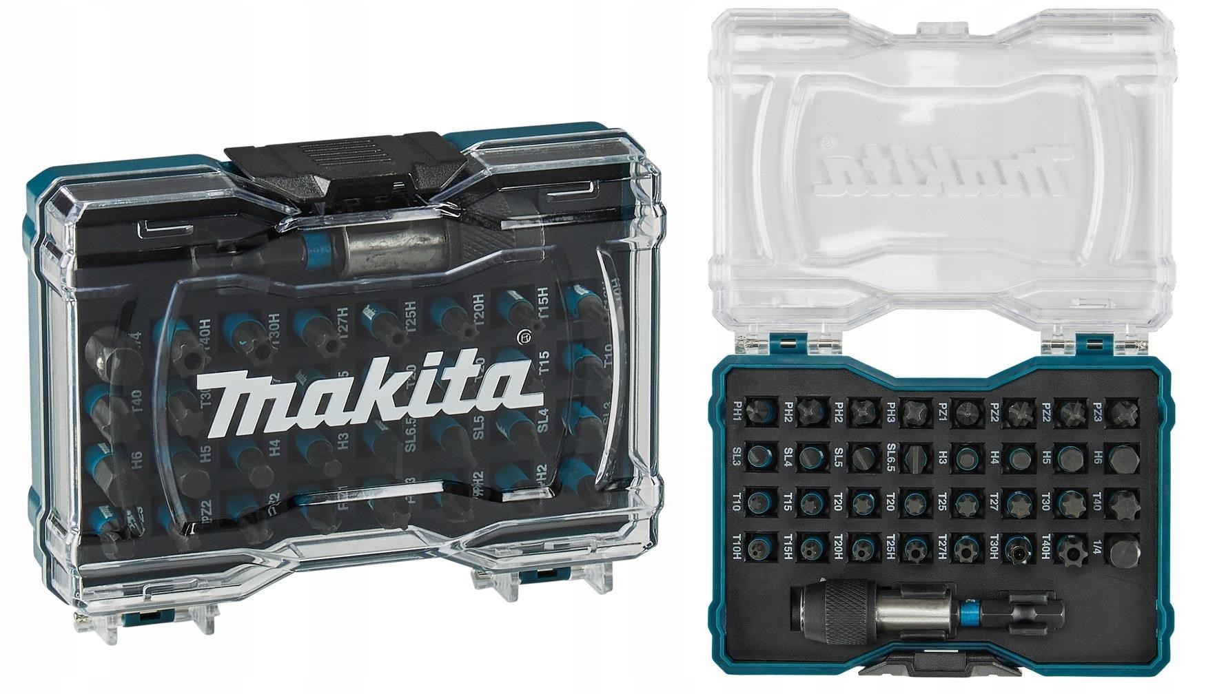 Makita E-12441 Impact Black Bit-Set - 33 Pieces Bor Og Bits
