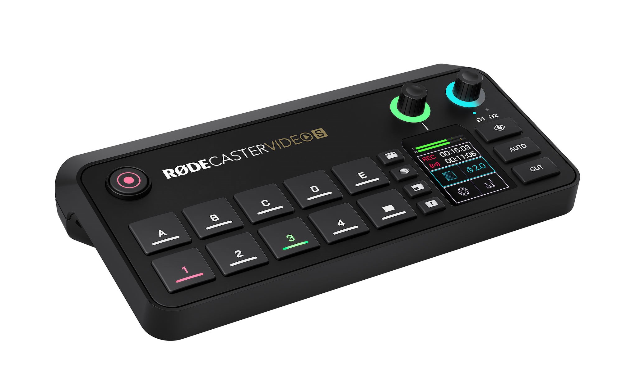 Røde Caster Video S Kontrolenhed Mixer Og Tekstapparat Til Videoredigering RCVS