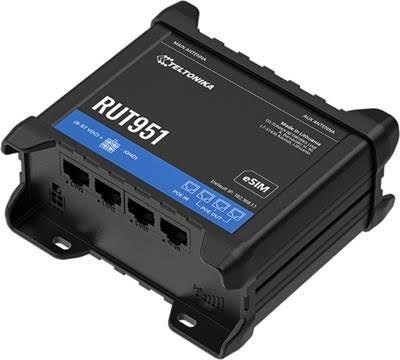 Teltonika RUT951 (RUT951B10K00 PoE+) - Wireless router LTE Router