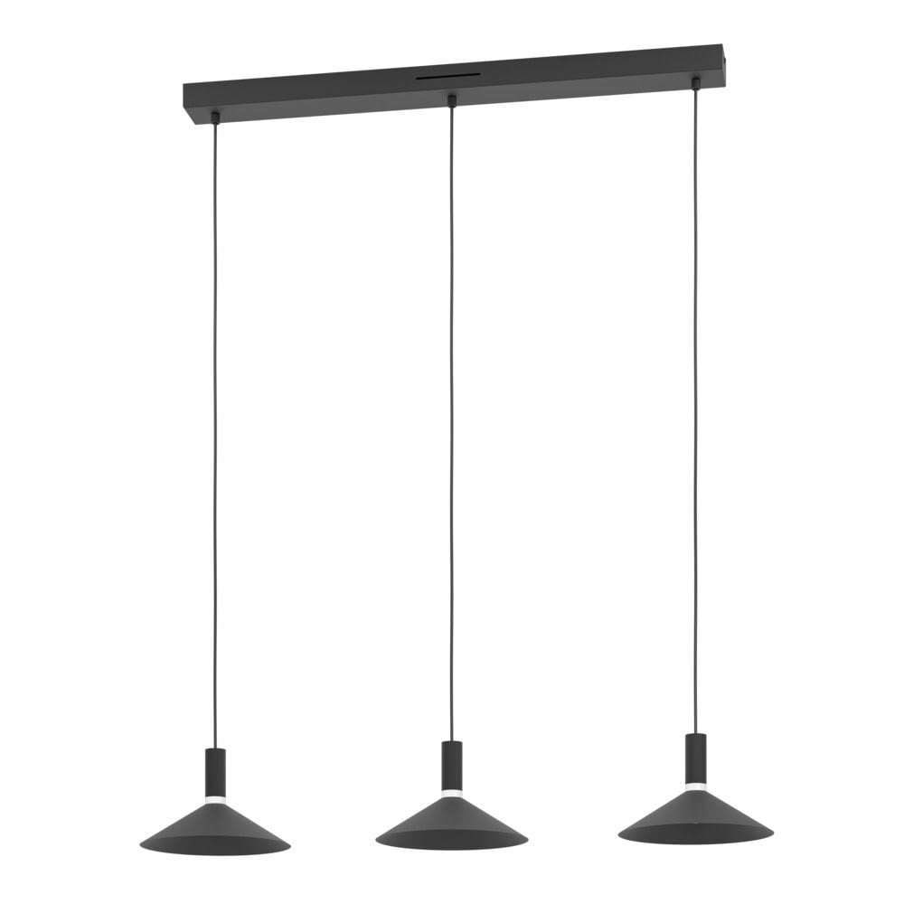 EGLO CONNECT.Z CONOMAVILLA SMART langbordspendel sort M/FARVER(RGB) OG TUNABLE WHITE