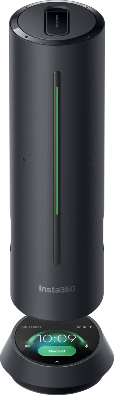 Insta360 Wave Graphite Black Mikrofon Sort 6977644763155